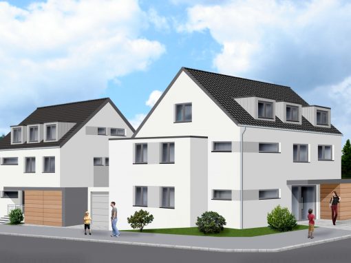 Zwei Dreifamilienhäuser Waiblingen Beinstein